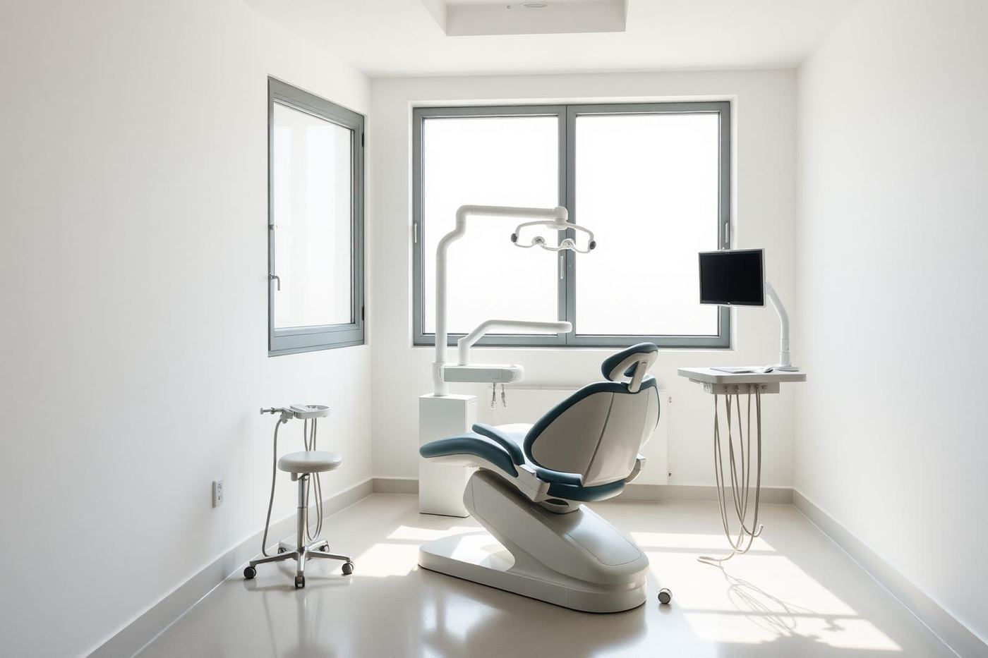Dental chair beside a sunlit window, ready for the next visit — Becoming a new patient at Paul R Daniels PC in Phoenix — Paul R Daniels PC, Phoenix